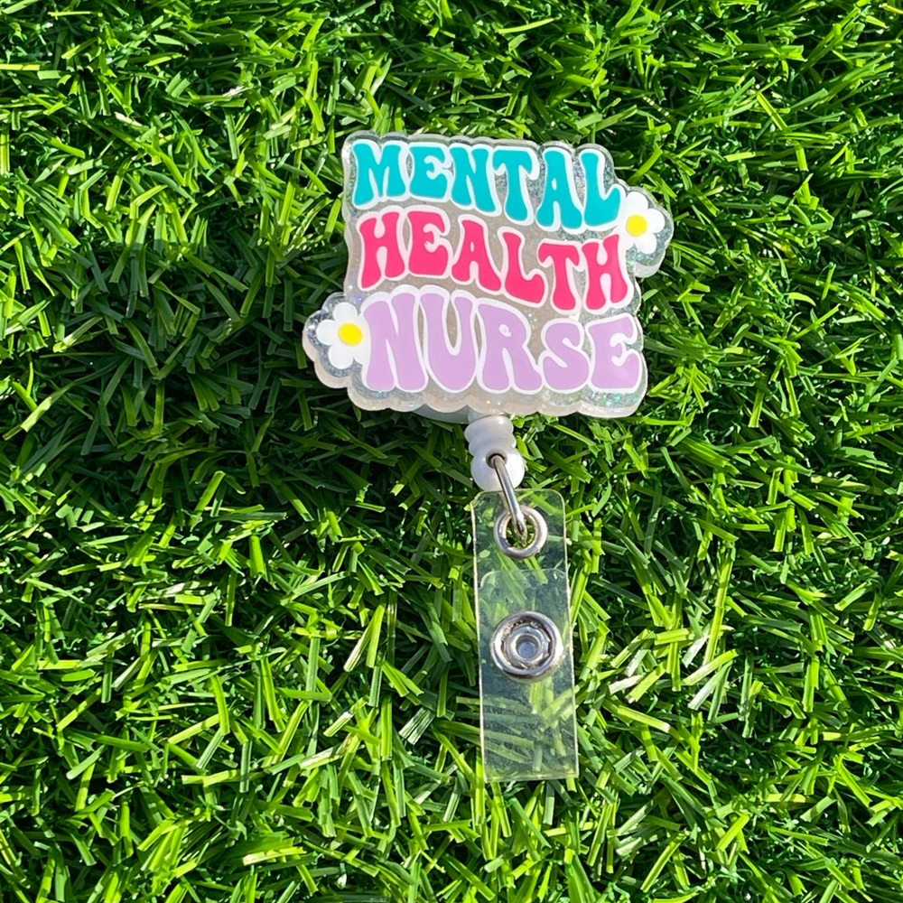 Mental Health Nurse Badge Reel